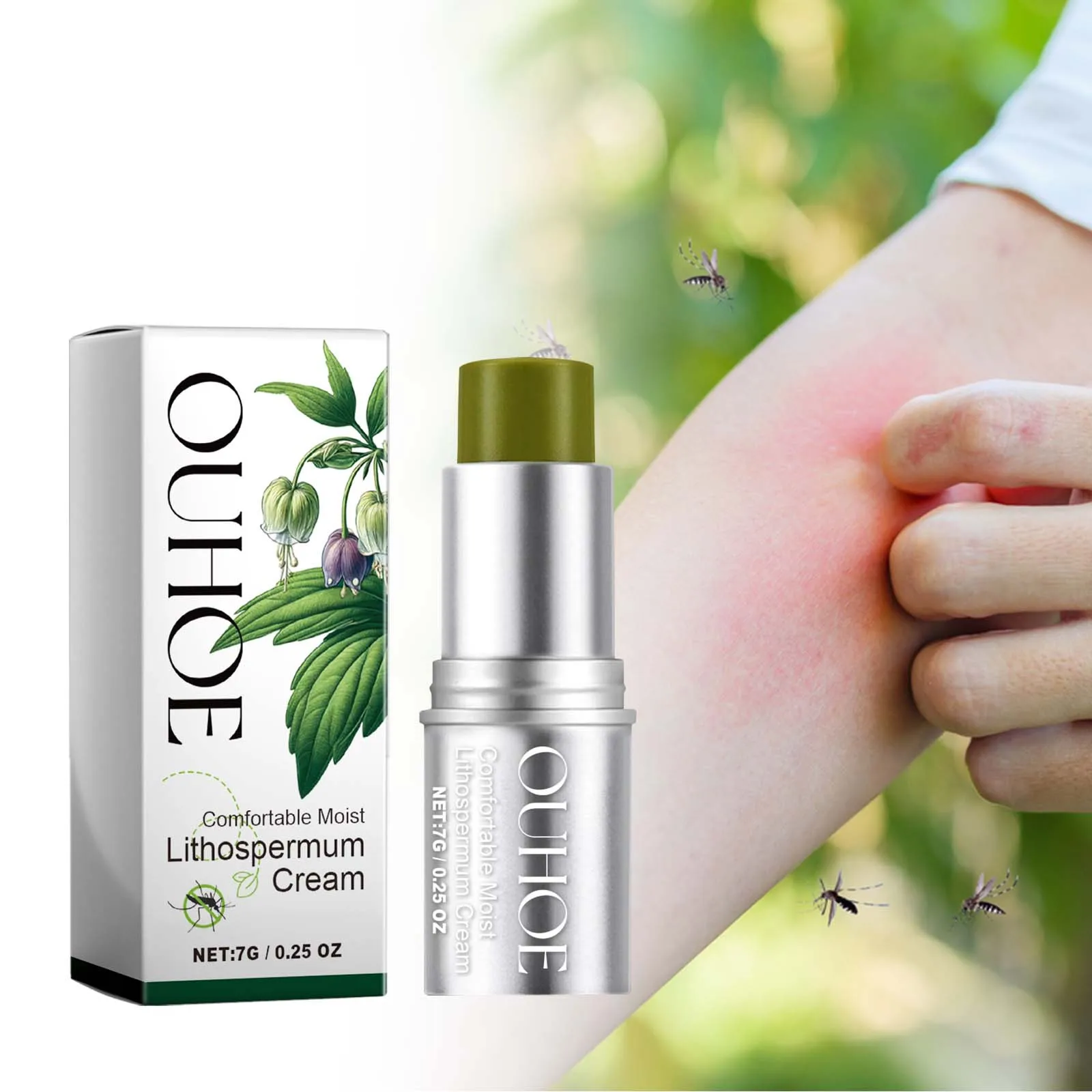 Skincare Herbal - OUHOE 퍼플 그래스 허벌 모기 기피