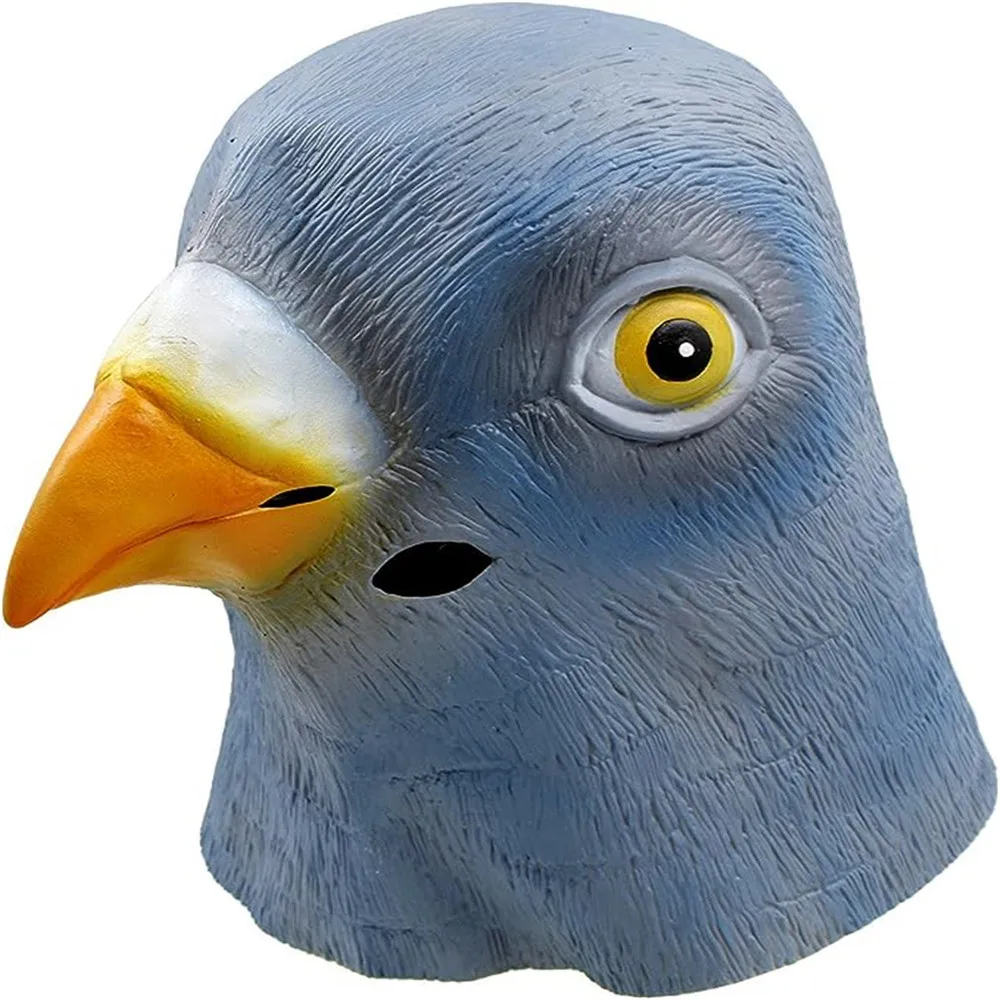 비둘기 마스크 라텍스 새 헤드기어, 할로윈 멋진 원피스 - Skincare Pigeon 리뷰 및 가격
